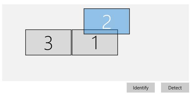 Managing multiple display configurations Managing multiple display configurations