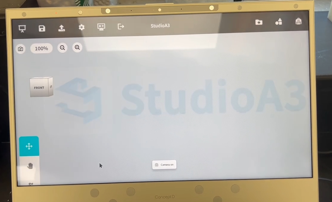 Studio A3 Incorrect Scaling