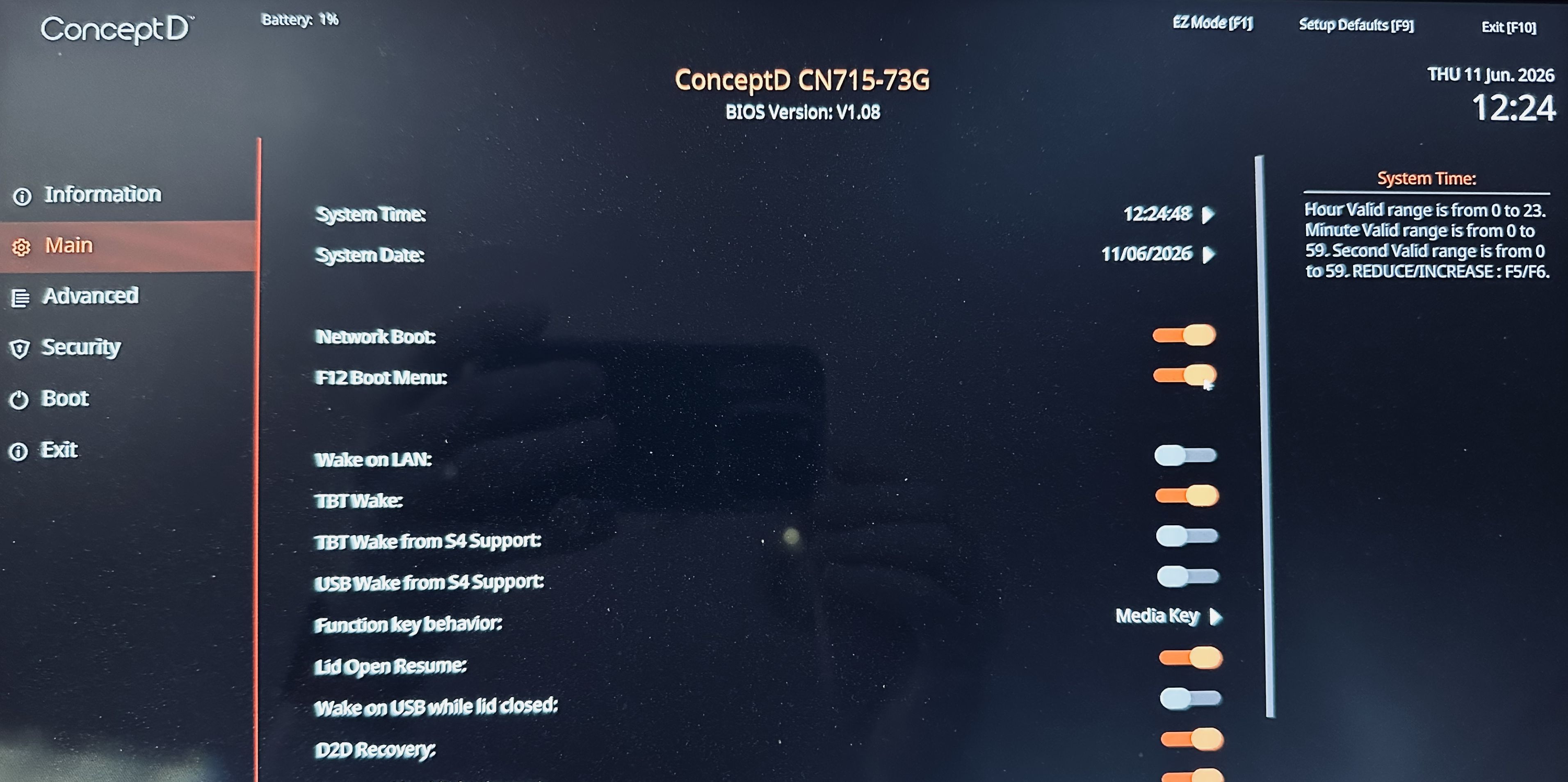 Inspire BIOS: Inaccessible Boot Device Error Caused by F12 Boot Menu ...